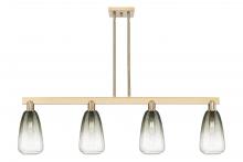 Innovations Lighting 716-4I-CB-G480-6SL - Brookhaven Almond - 4 Light - 48 inch - Champagne Bronze - Cord hung - Island Light