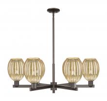 Innovations Lighting 716-6CR-OB-G459-6ME - Preston Bulb - 6 Light - 24 inch - Oil Rubbed Bronze - Chandelier