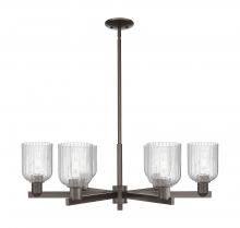 Innovations Lighting 716-6CR-OB-G559-5SDY - Bridal Veil - 6 Light - 24 inch - Oil Rubbed Bronze - Chandelier