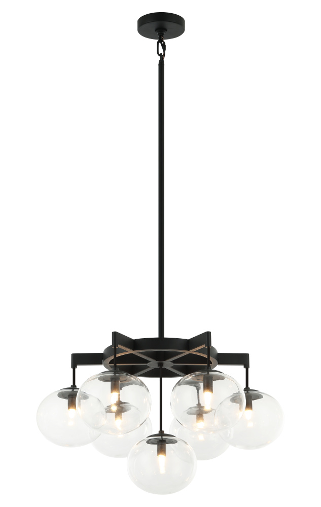 Bulbus Matte Black Pendant
