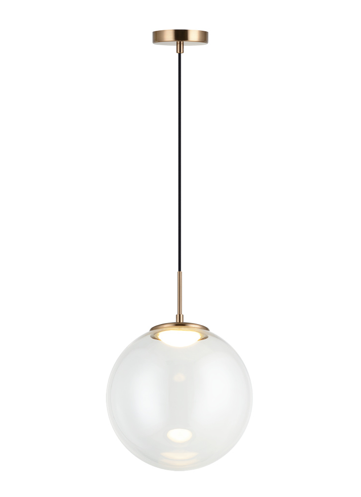 Boble Aged Gold Brass Pendant