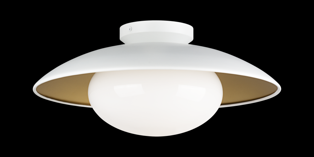 Hatley White Ceiling Mount