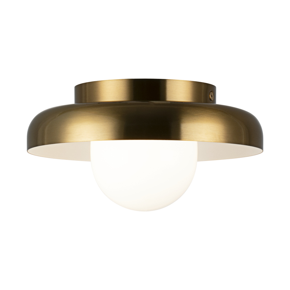 Creston Aged Gold Brass Ceiling Mount