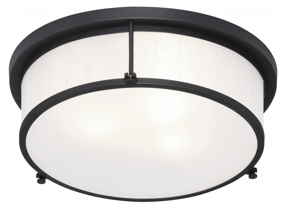 Caisse Claire Matte Black Ceiling Mount