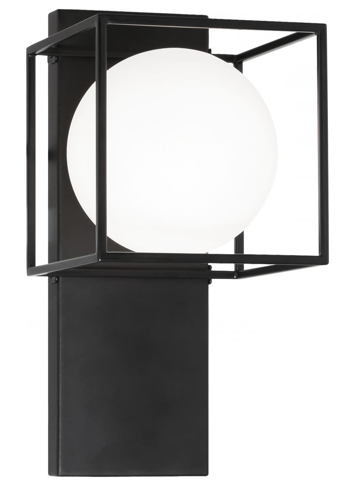 Squircle Black Wall Sconce