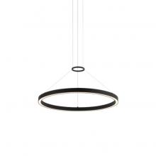 Matteo Lighting C30824MB - O'Hara Matte Black Chandelier