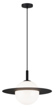Matteo Lighting C60411BKOP - Saturn Black Pendant