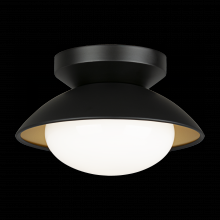 Matteo Lighting M13101BKOP - Hatley Black Ceiling Mount