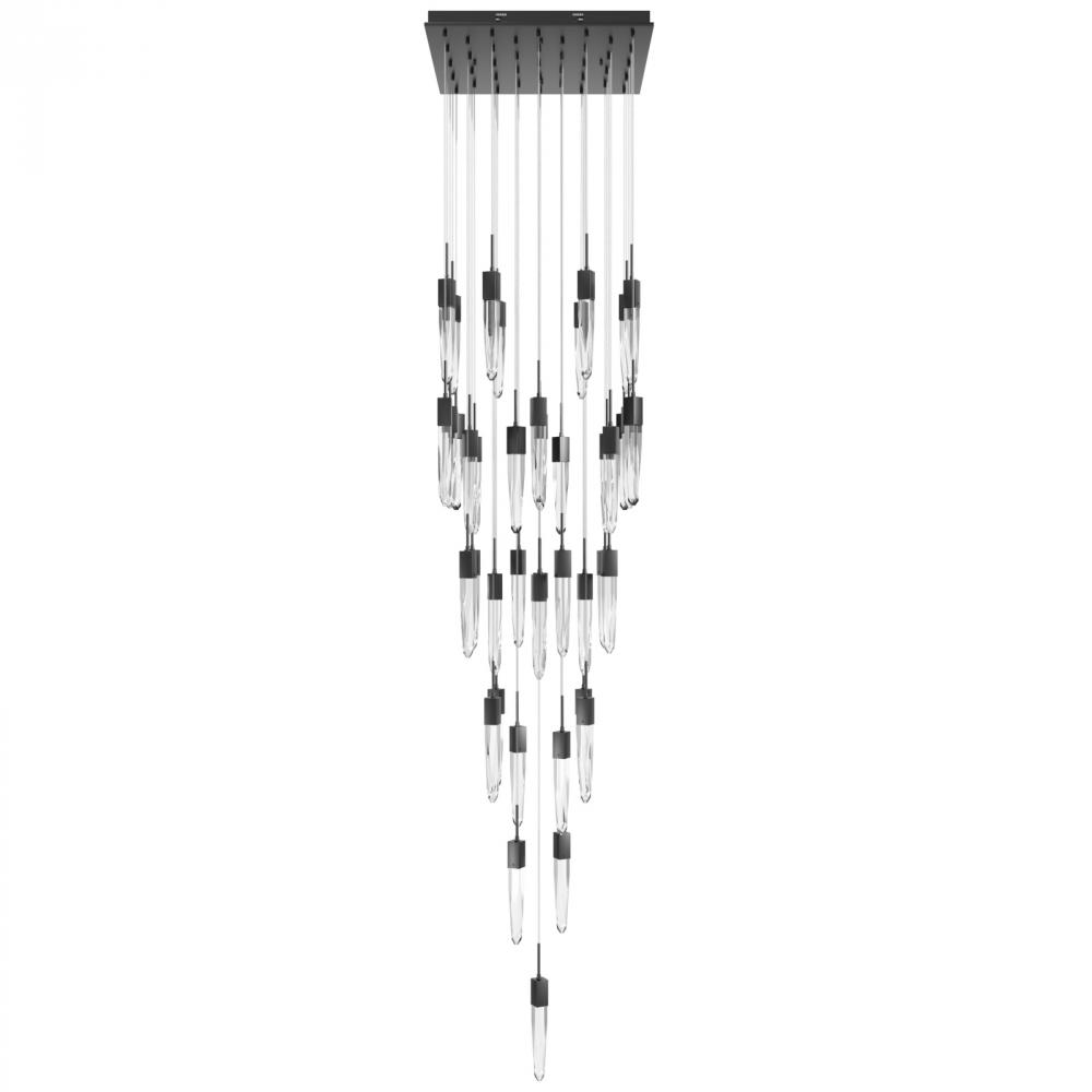 Aspen Collection 41 Light Clear Crystal Multi Port Pendant