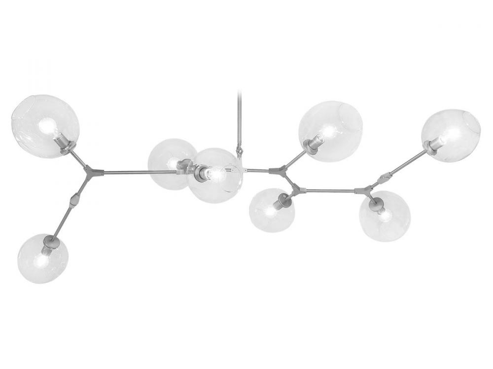 Fairfax Ave. 8 Light Glass Globe Chandelier
