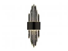 Avenue Lighting HF3017-DBZ - Aspen Collection Bubbled Crystal Wall Sconce