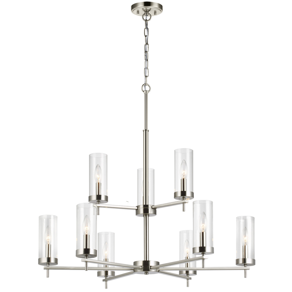 Zire Nine Light Chandelier