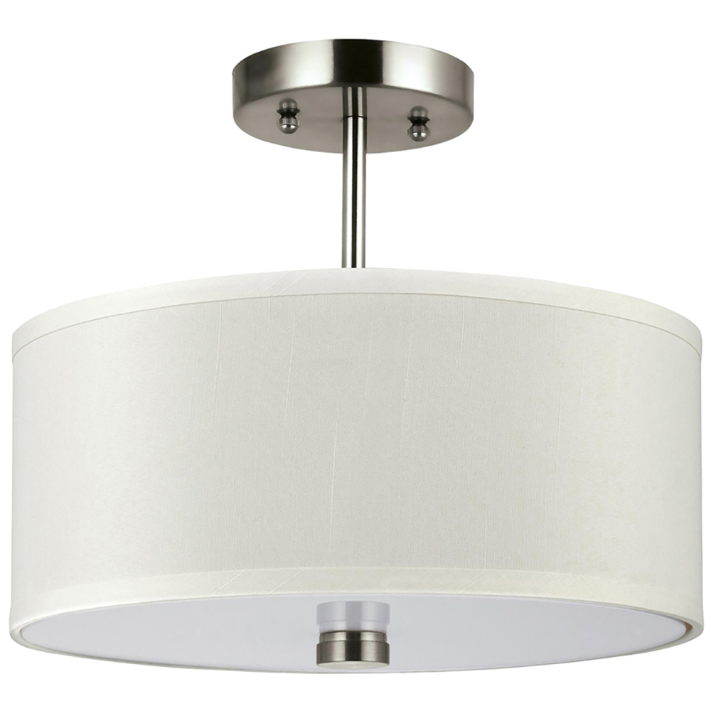 Dayna Shade Pendants Two Light Flush / Semi-Flush Convertible