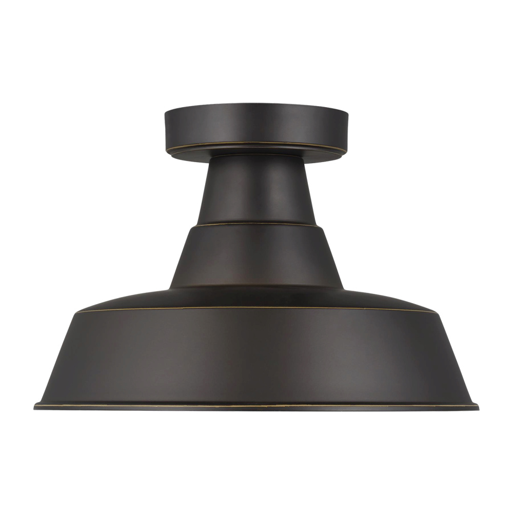 Barn Light One Light Outdoor Flush Mount