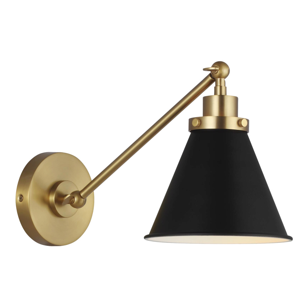 Wellfleet Single Arm Cone Task Sconce