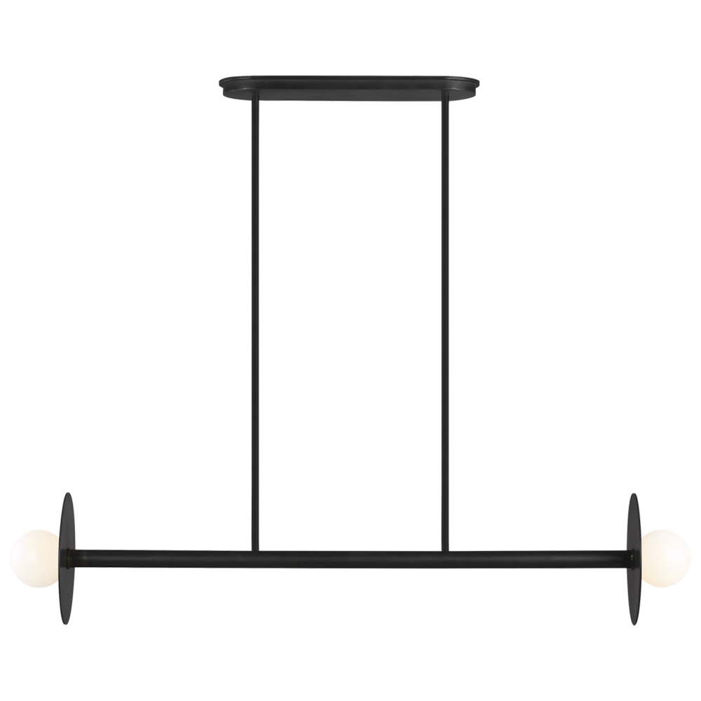 Nodes Medium Linear Chandelier