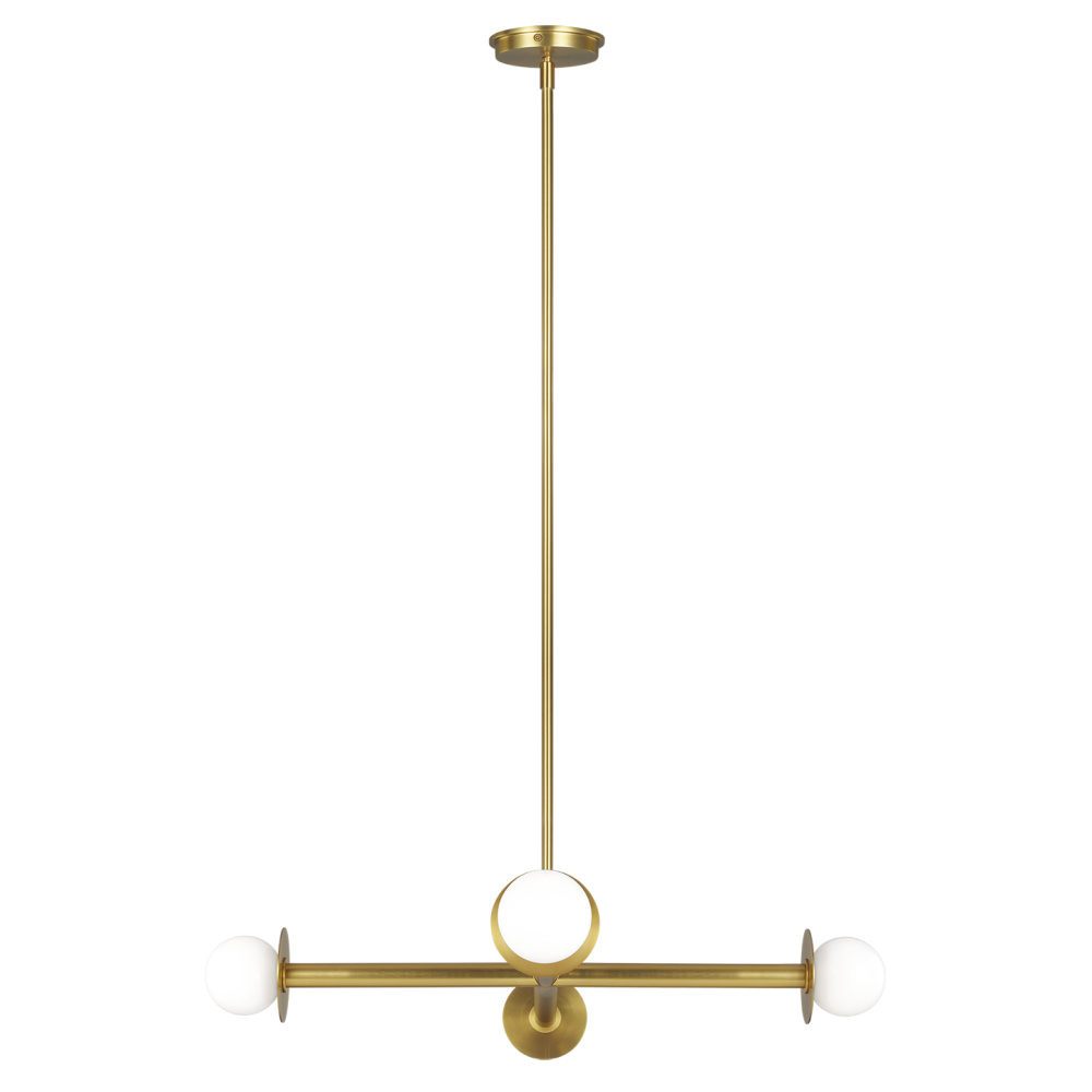 Nodes Wide Chandelier