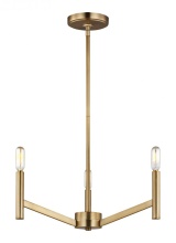 Visual Comfort & Co. Studio Collection 3124303EN-848 - Vector Three Light Chandelier