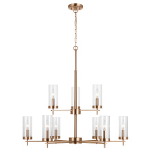 Visual Comfort & Co. Studio Collection 3190309-848 - Zire Nine Light Chandelier